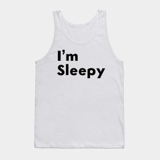 I’m Sleepy #2 Tank Top